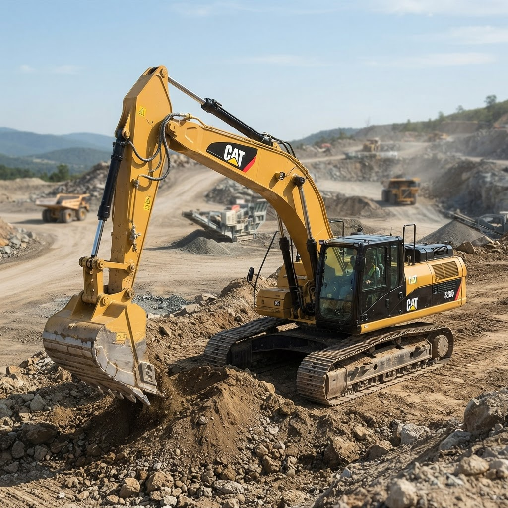 Excavadora CAT 320