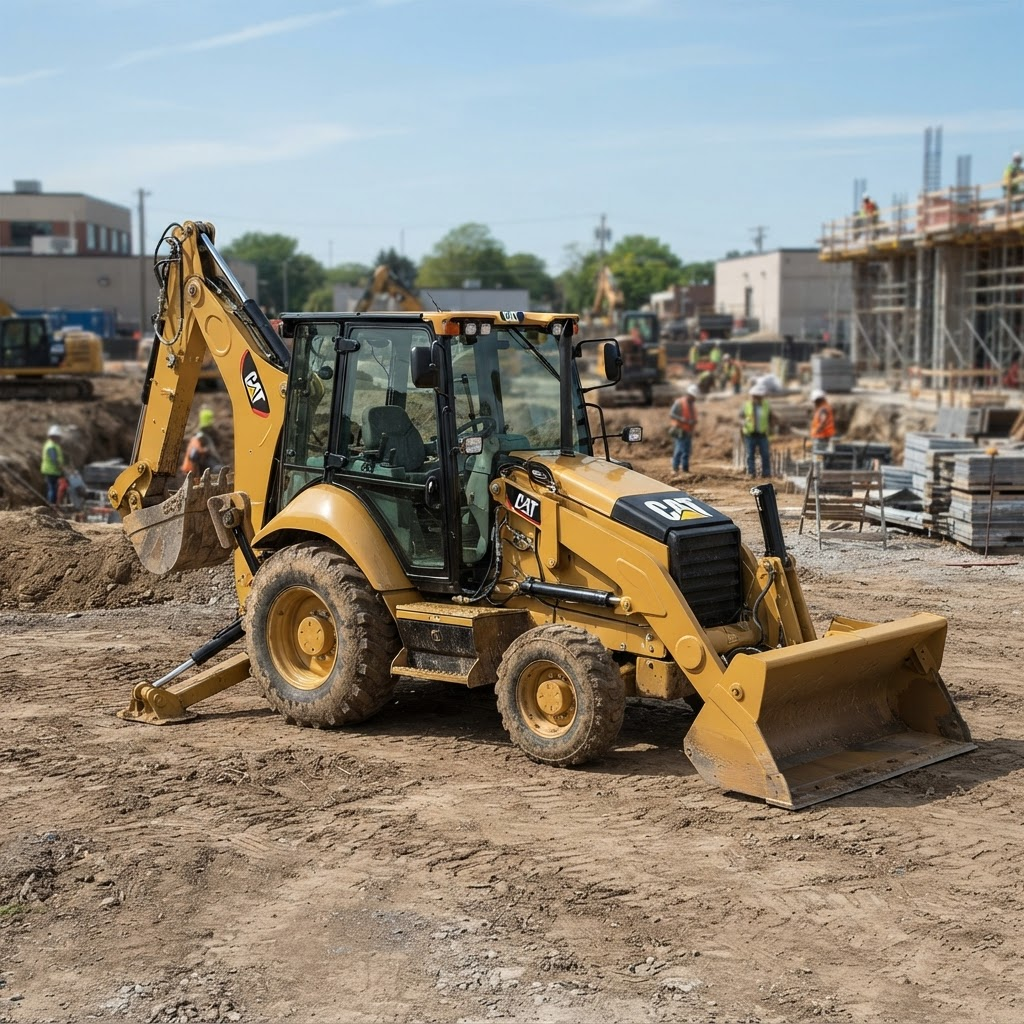 Retroexcavadora CAT 420F2